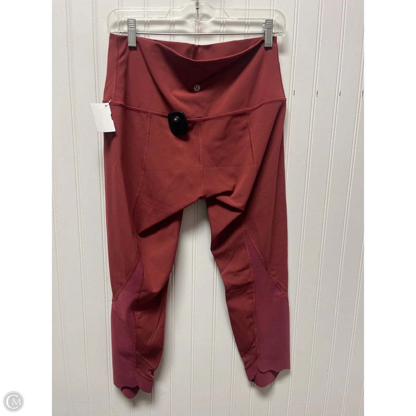 Athletic Leggings Capris By Lululemon In Red, Size: L