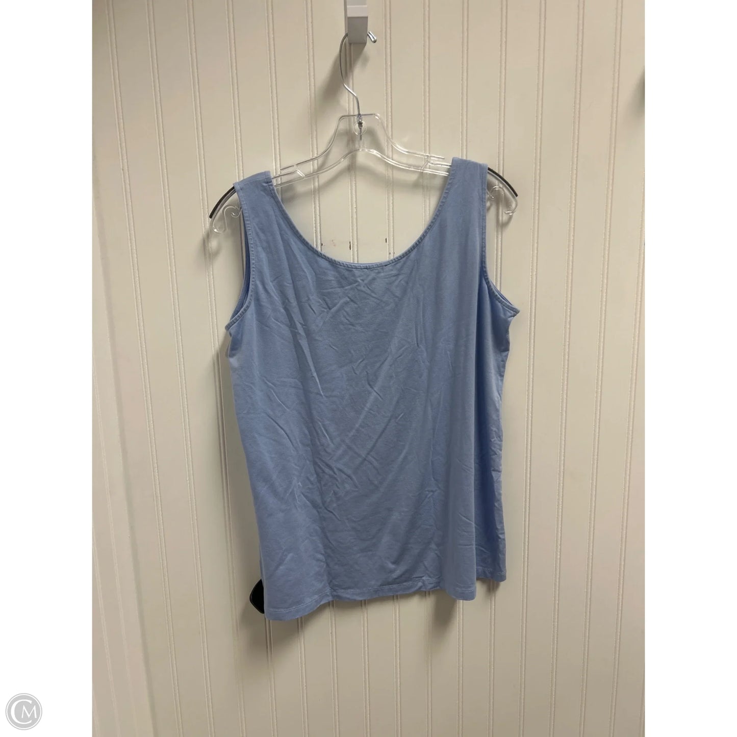 Tank Top By Talbots In Blue, Size: 1x