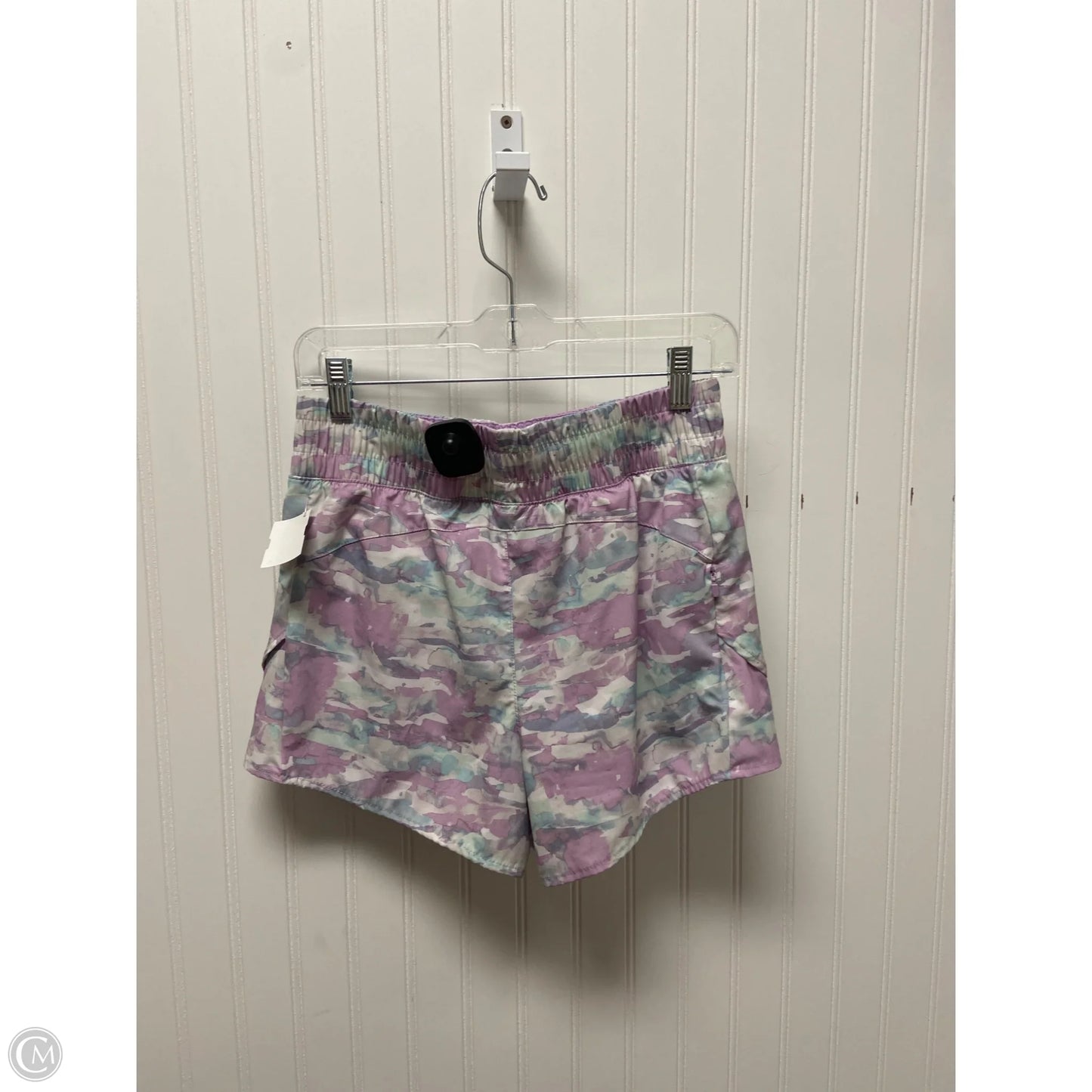 Athletic Shorts By Avia In Green & Purple, Size: S