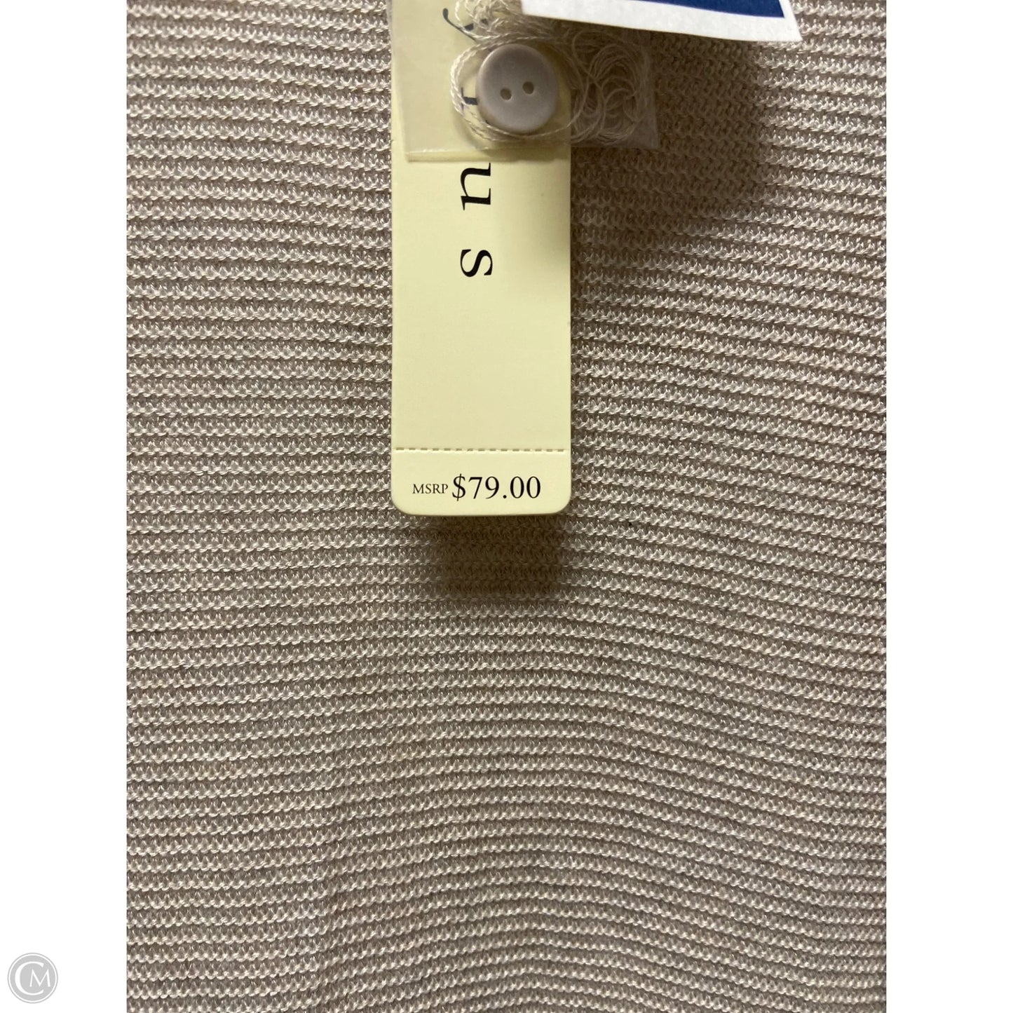 Cardigan By Cyrus Knits In Beige, Size: L