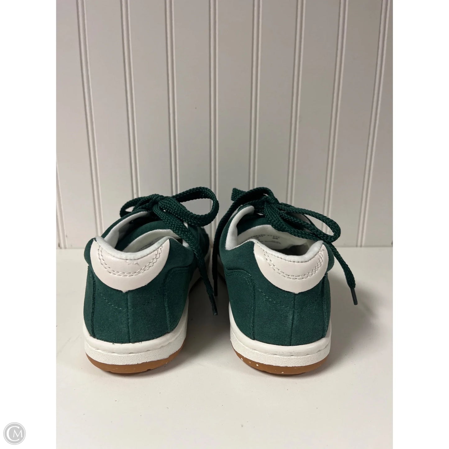 Shoes Sneakers By Simple In Green, Size: 8