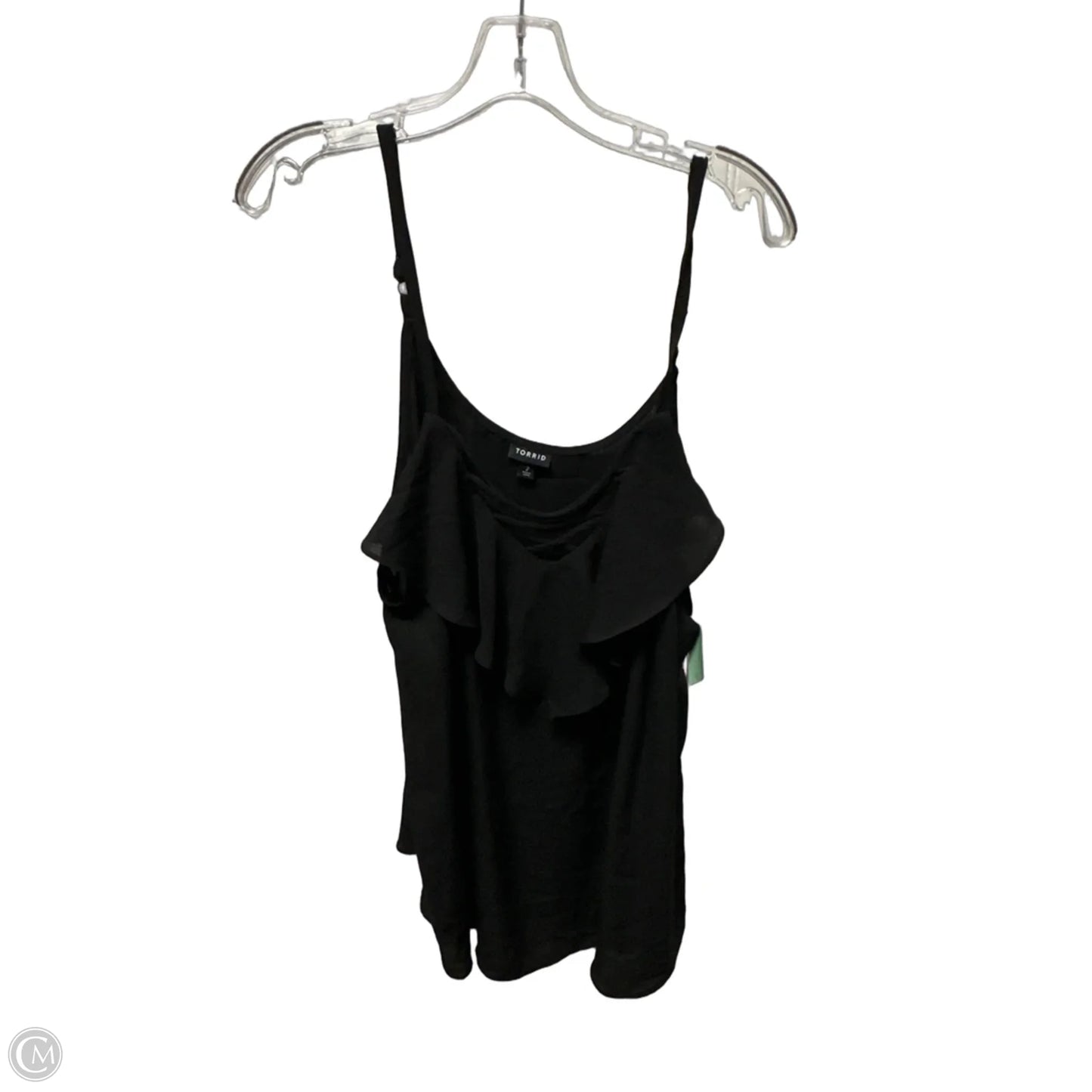 Top Sleeveless By Torrid In Black, Size: 2x