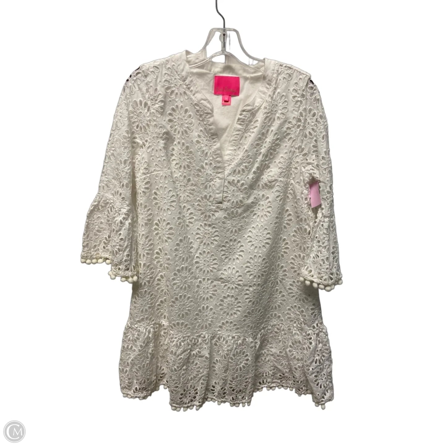 Dress Designer By Lilly Pulitzer In White, Size: 12