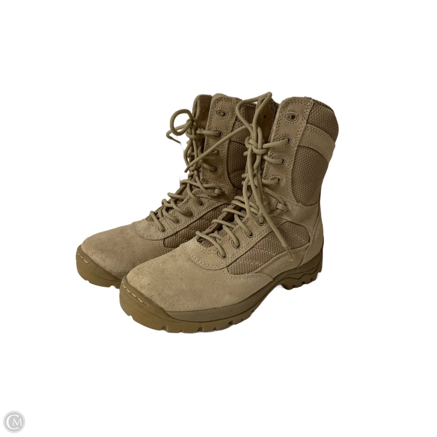 Boots Hiking By Clothes Mentor In Tan, Size: 6.5