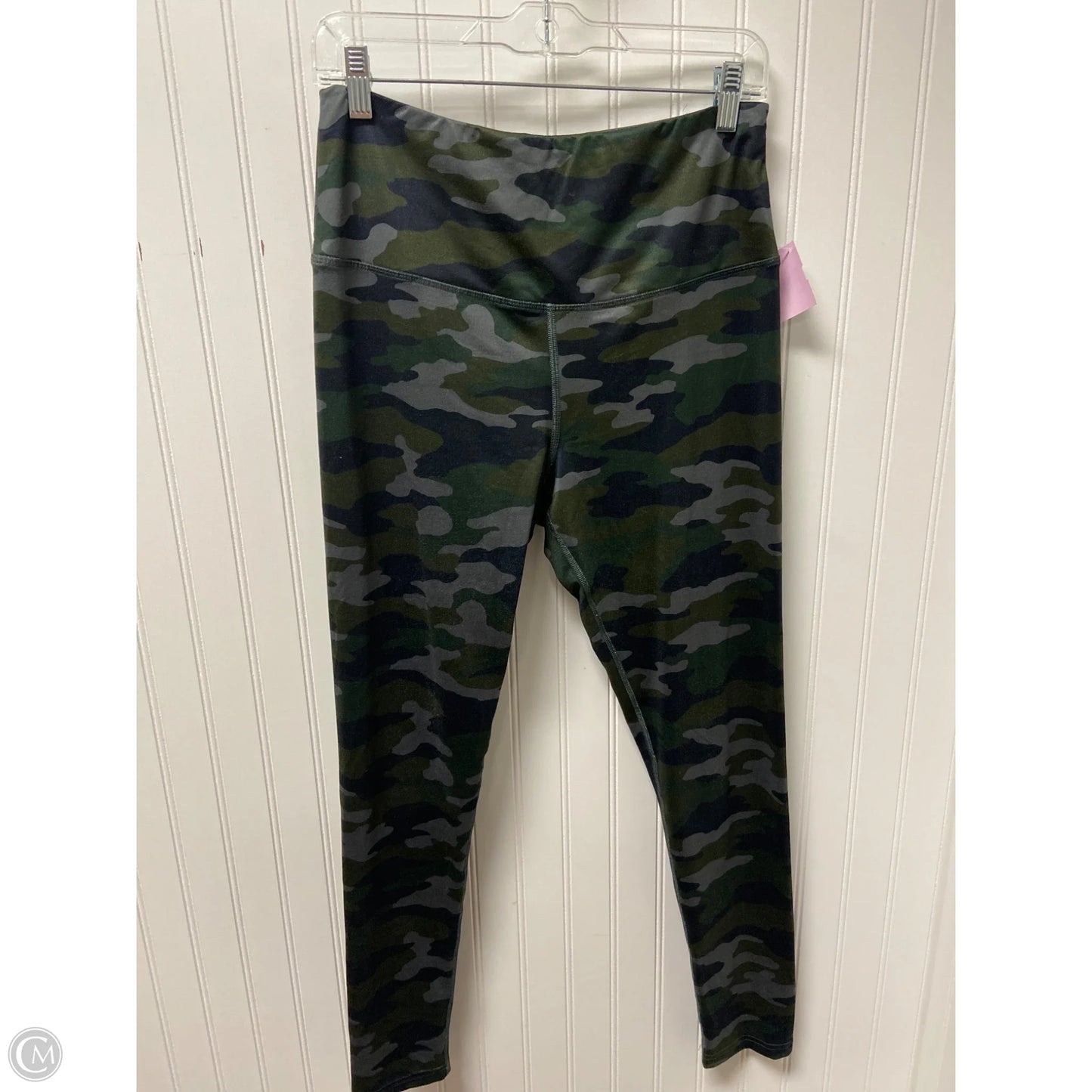 Athletic Leggings By So In Camouflage Print, Size: L
