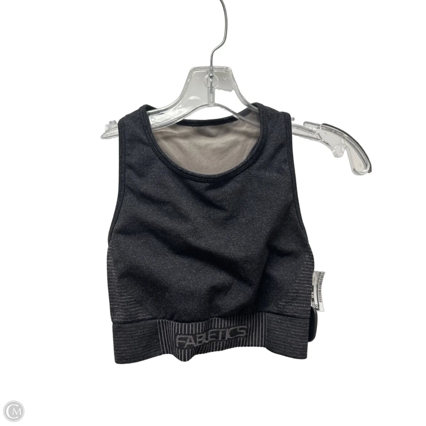 Athletic Bra By Fabletics In Grey, Size: S