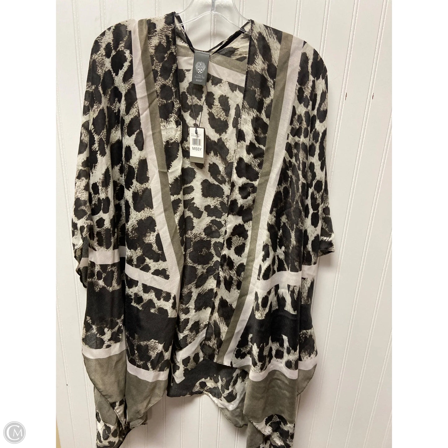 Shawl By Vince Camuto In Grey, Size: Osfm