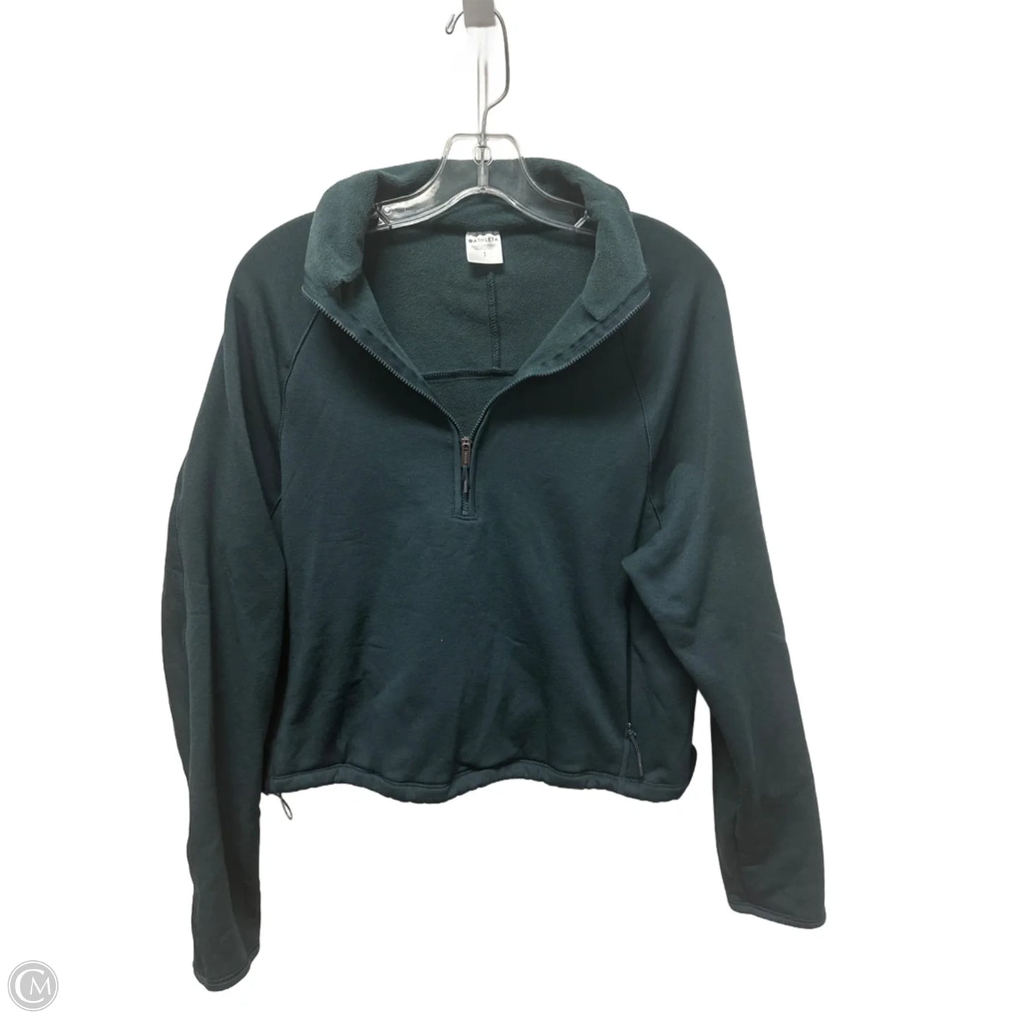 Athletic Jacket By Athleta In Green, Size: S