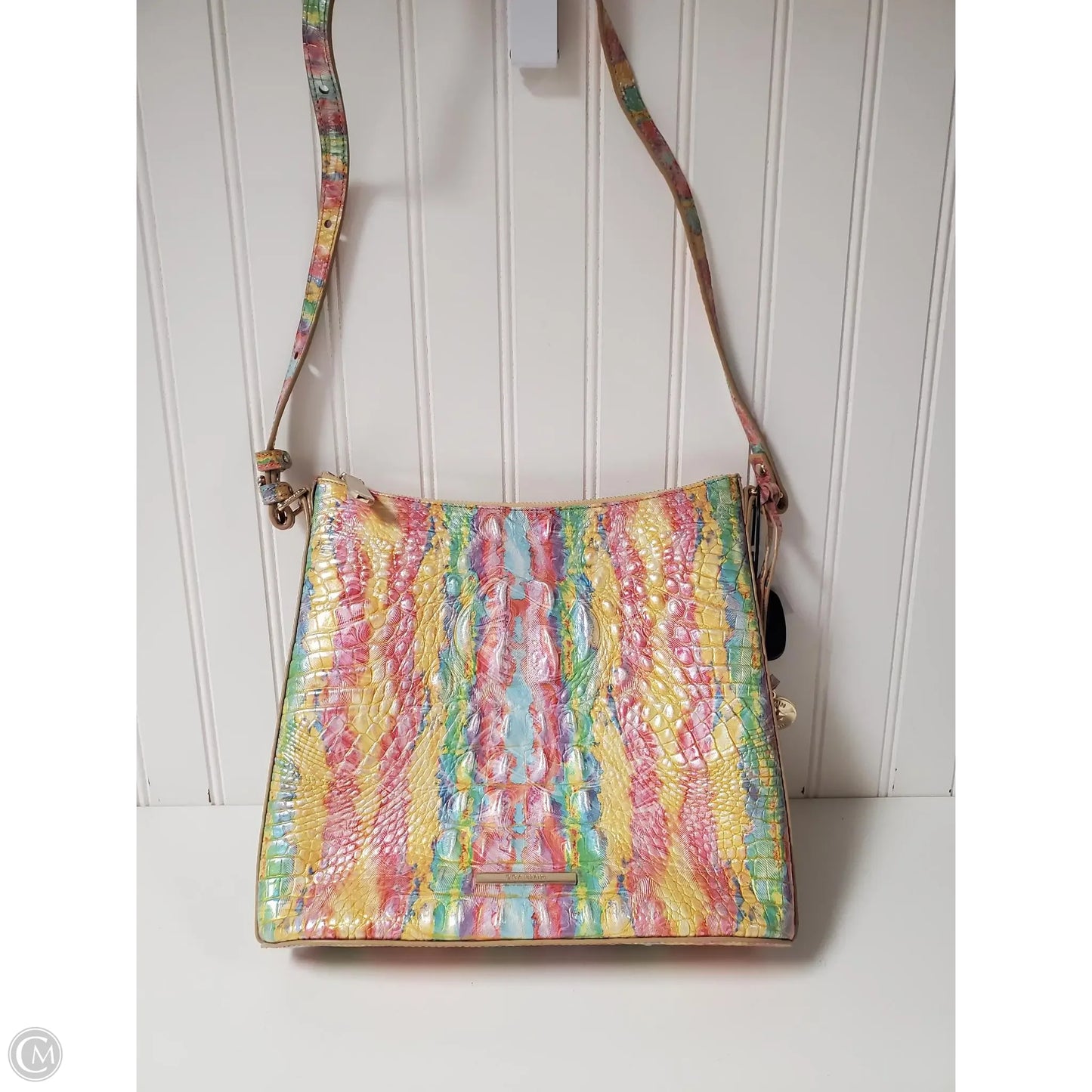 Crossbody Designer By Brahmin, Size: Medium