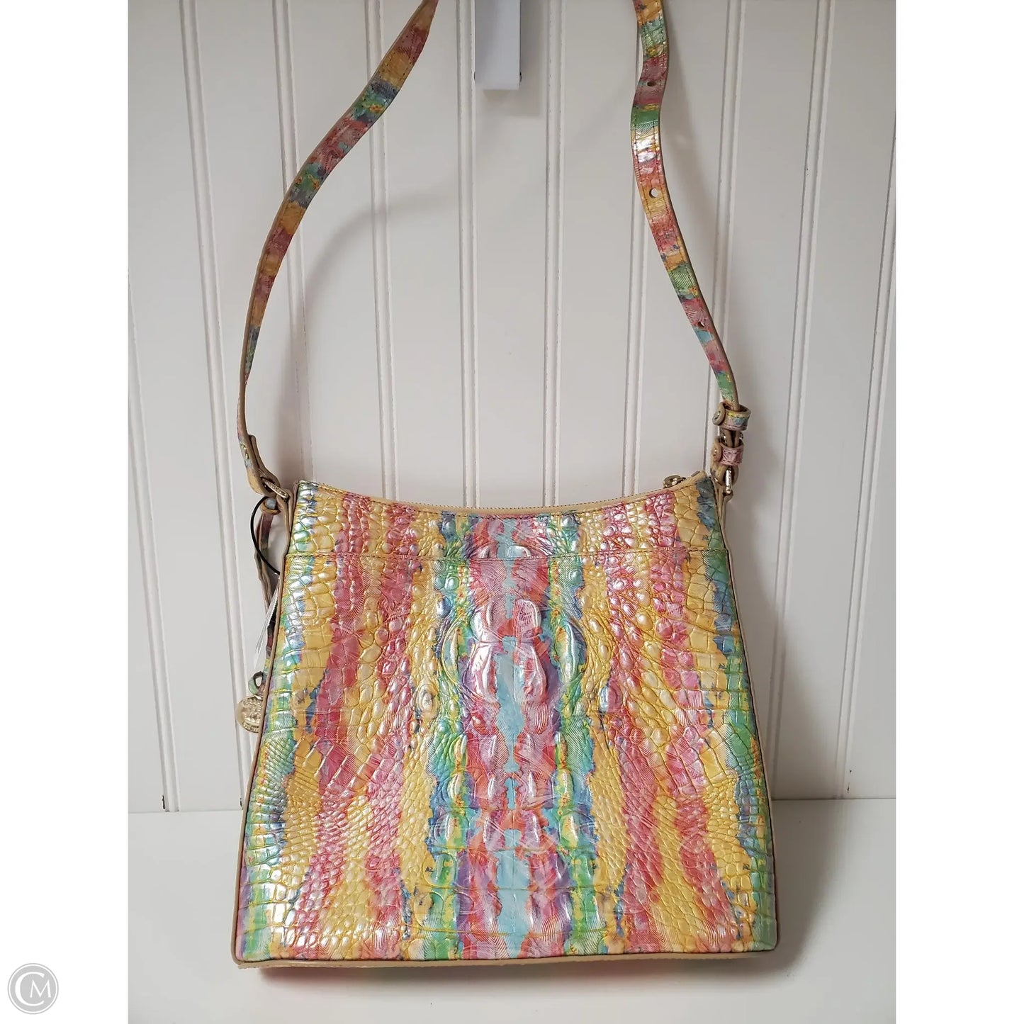Crossbody Designer By Brahmin, Size: Medium