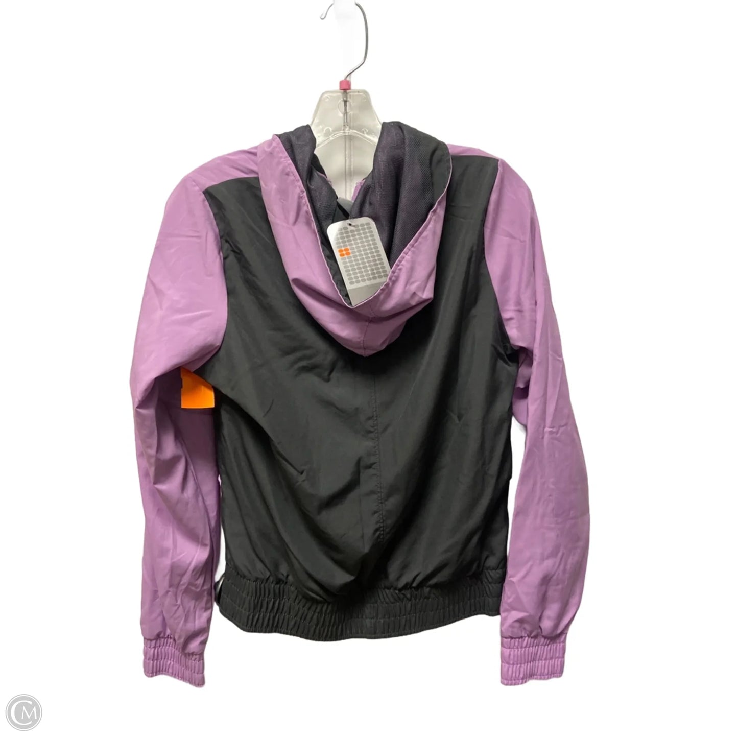 Athletic Jacket By Nike In Purple, Size: S