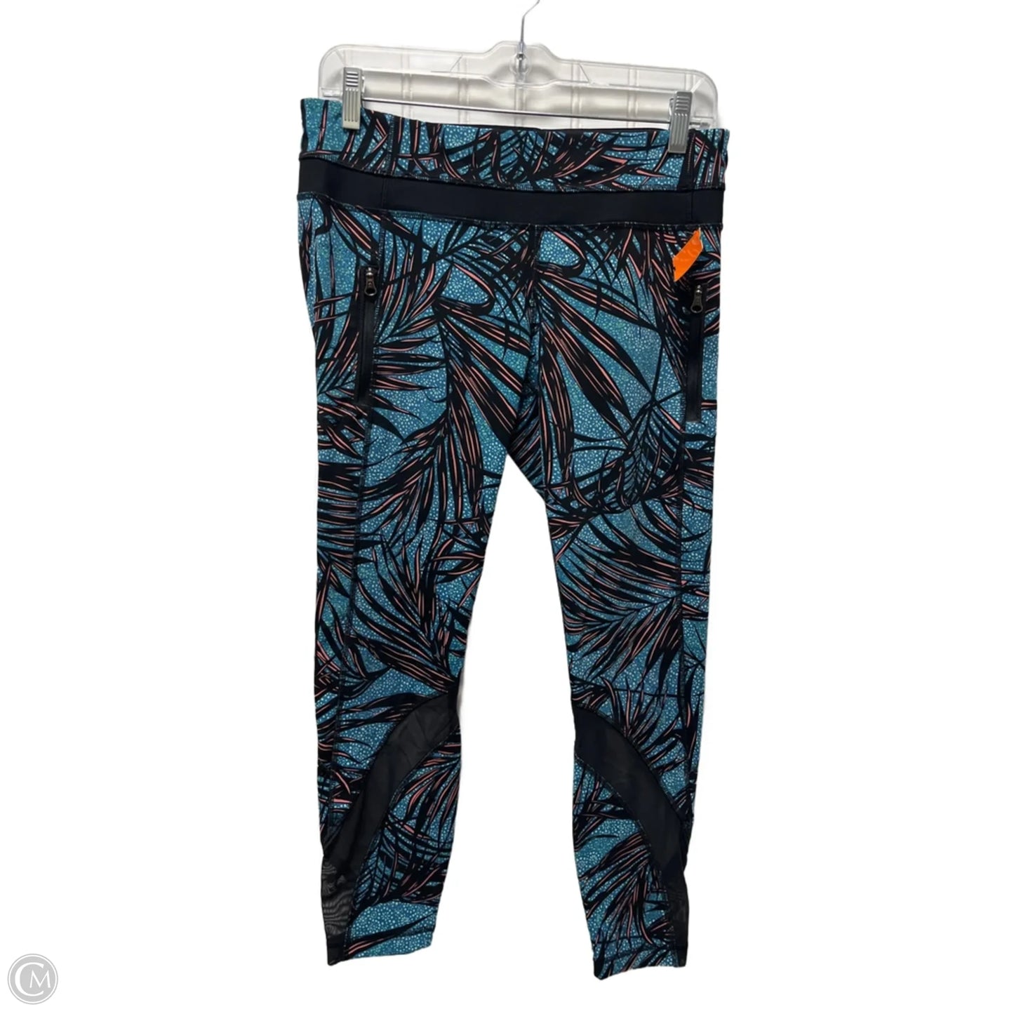 Athletic Leggings By Lululemon In Blue, Size: M