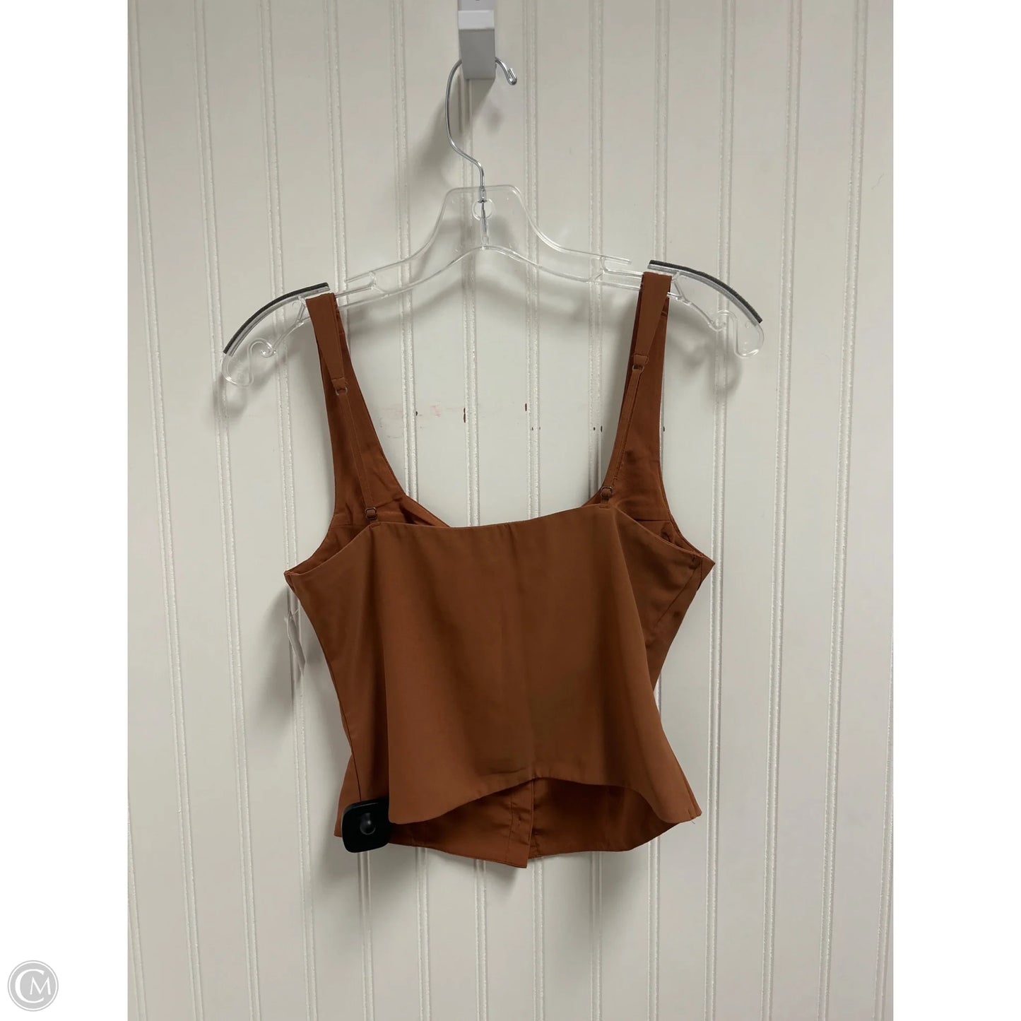 Top Sleeveless By Abercrombie And Fitch In Brown, Size: Xs