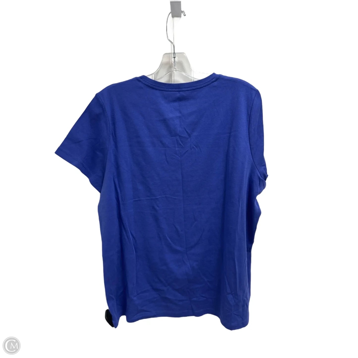 Top Short Sleeve By St Johns Bay In Blue, Size: Xxl