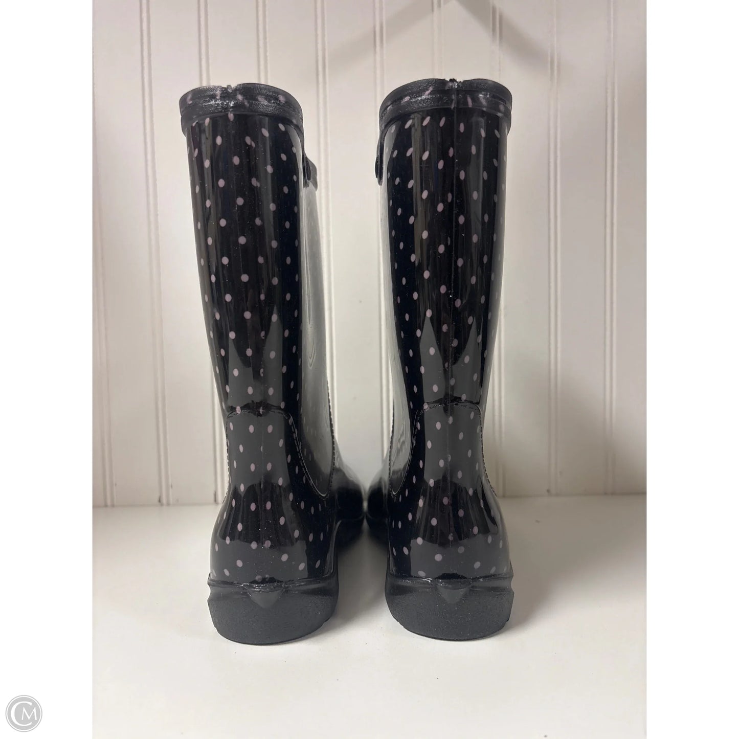 Boots Rain By Clothes Mentor In Black, Size: 7