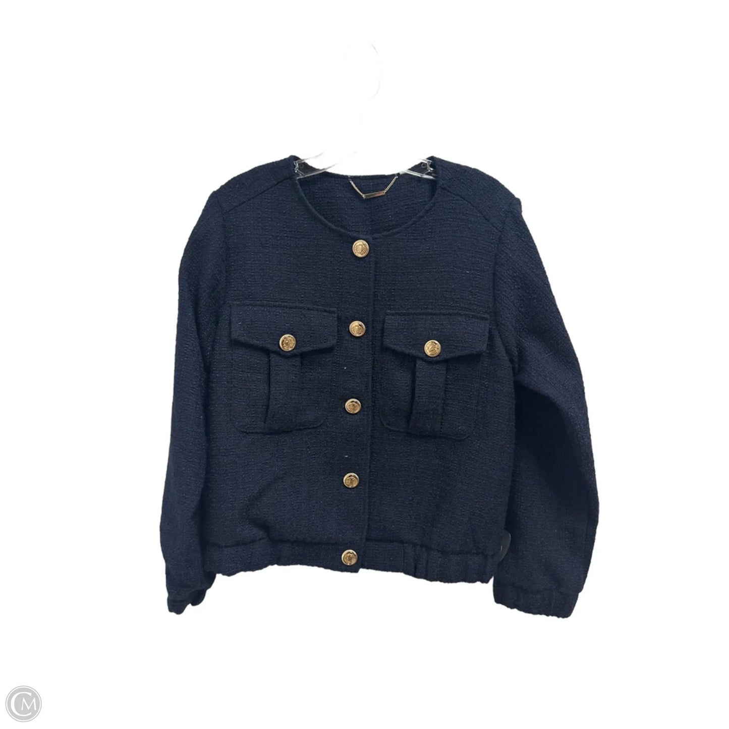 Jacket Other By Chicos In Blue, Size: M