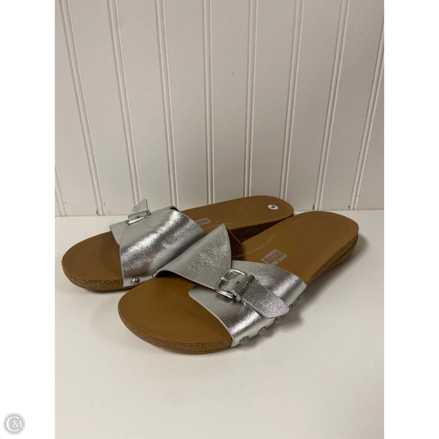 Sandals Flats By Fitflop In Brown, Size: 9