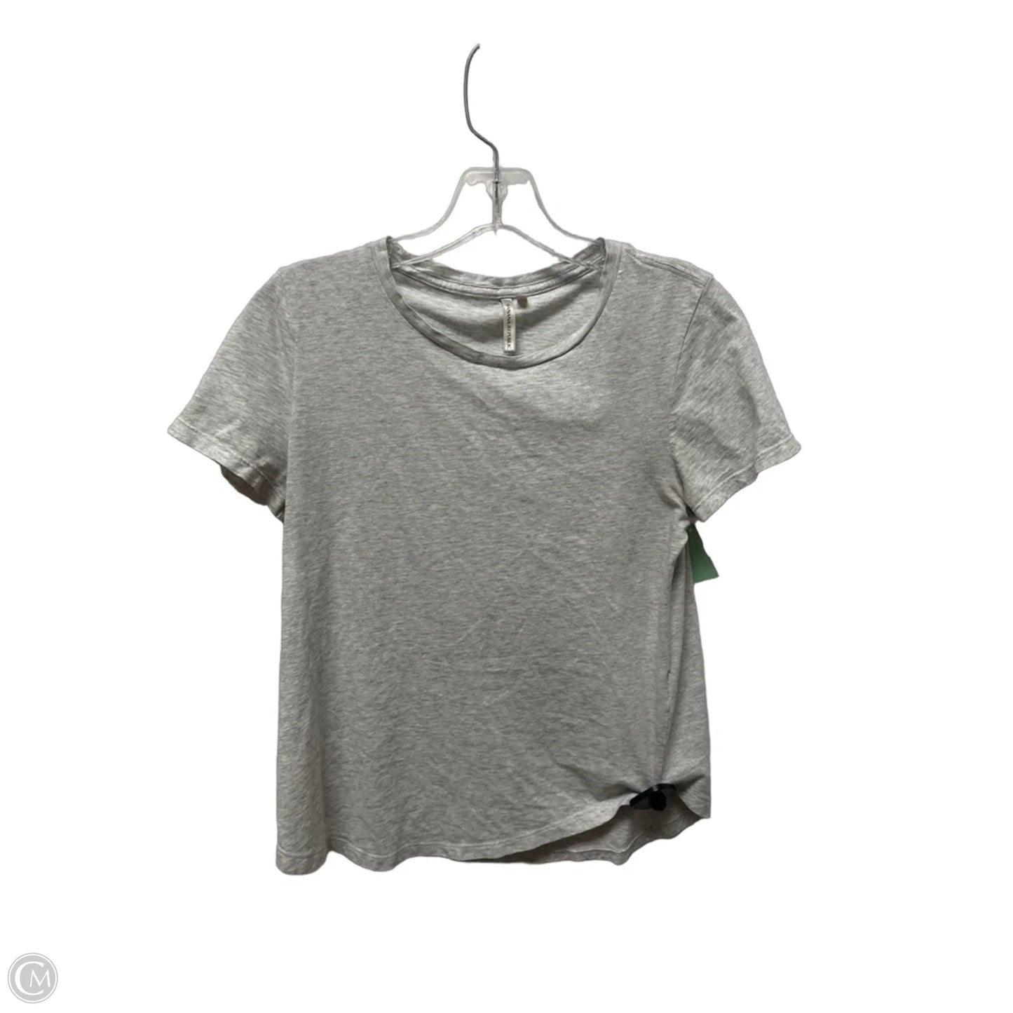 Top Short Sleeve By Banana Republic In Grey, Size: Xs