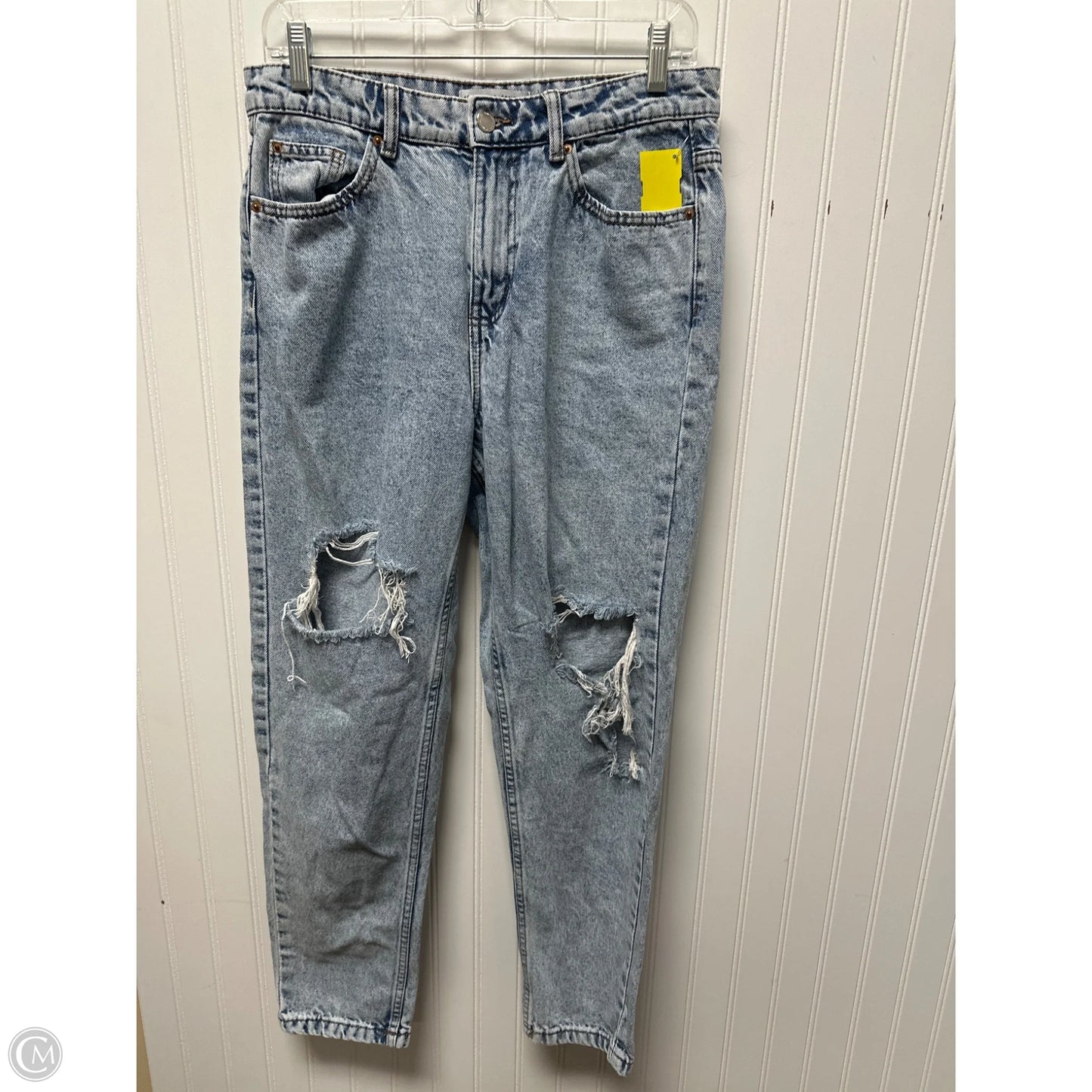 Jeans Boyfriend By Clothes Mentor In Blue Denim, Size: 8