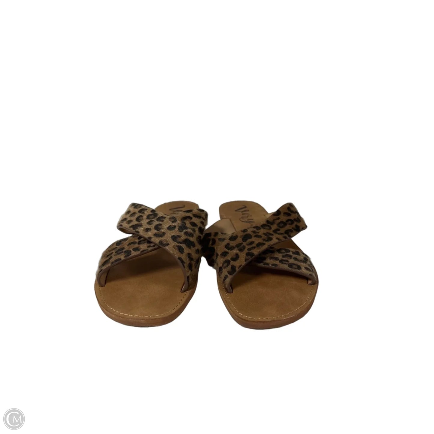 Sandals Flip Flops By Very G In Animal Print, Size: 9
