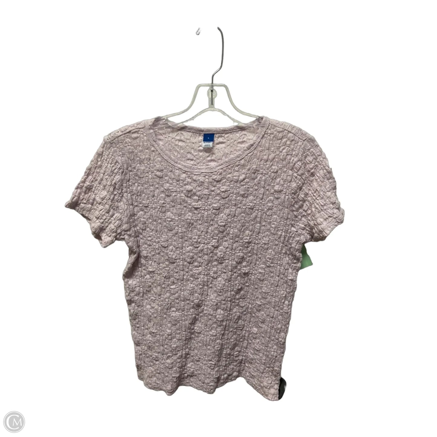 Top Short Sleeve By Old Navy In Purple, Size: L
