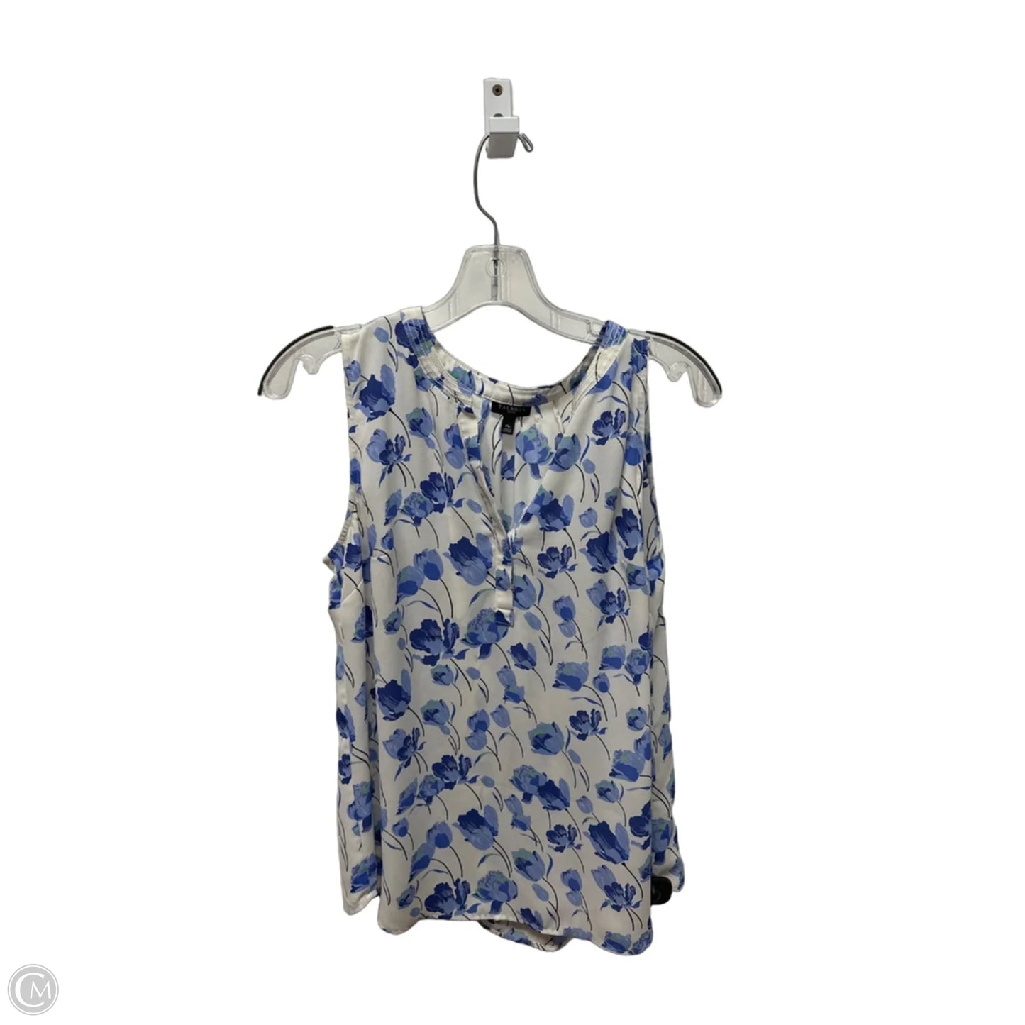 Top Sleeveless By Talbots In Blue, Size: M