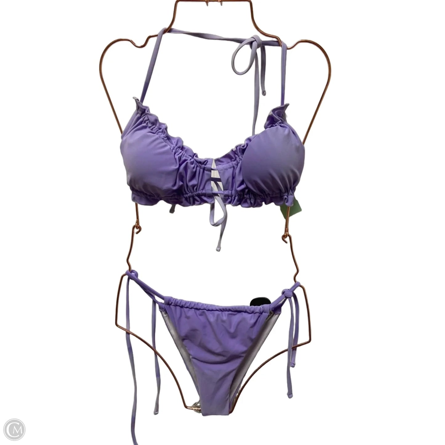 Swimsuit 2pc By Clothes Mentor In Purple, Size: M