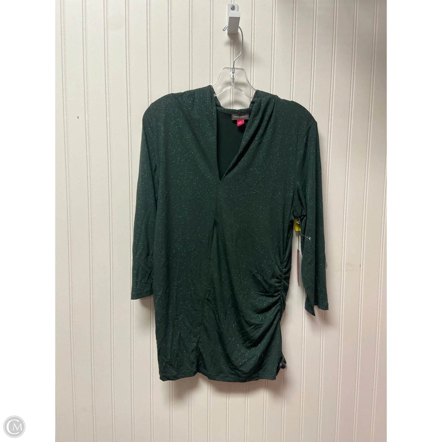 Top Long Sleeve By Vince Camuto In Green, Size: L