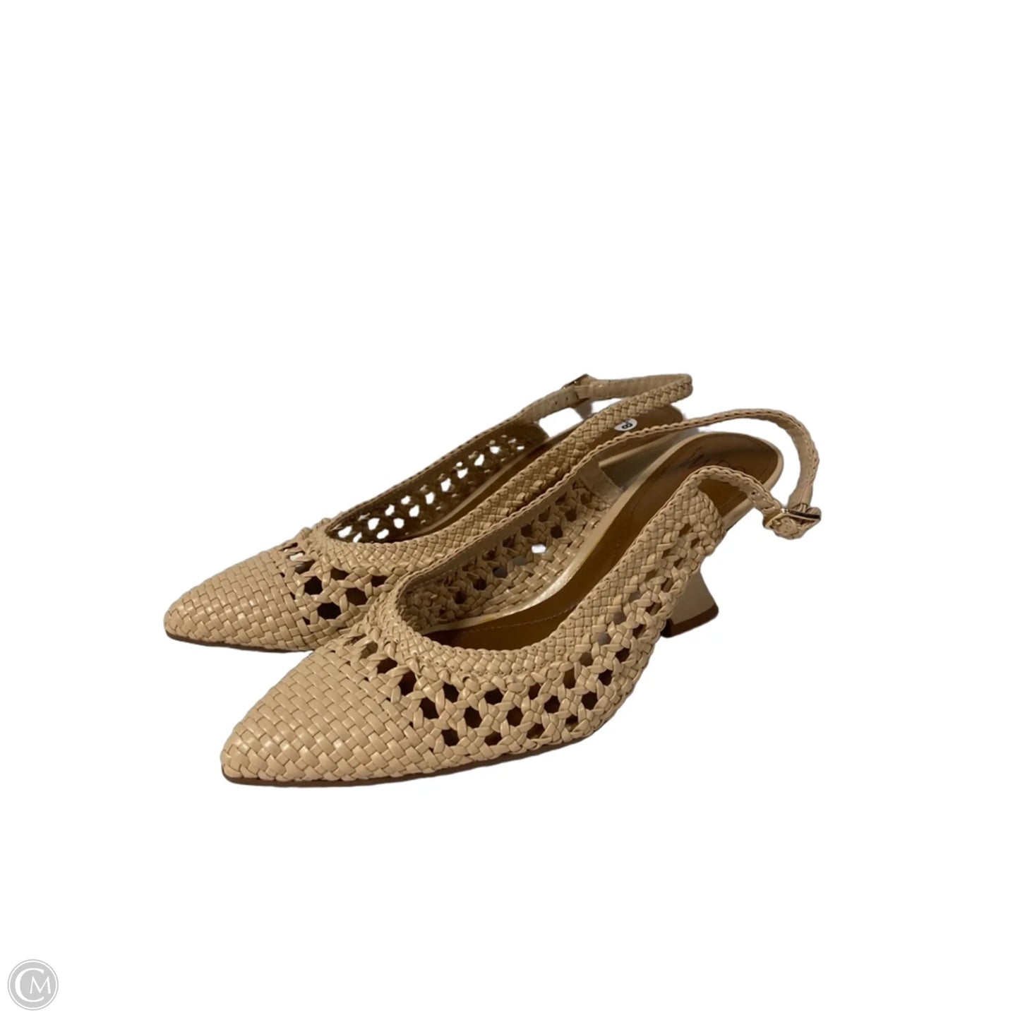 Sandals Heels Kitten By Impo In Brown, Size: 8.5