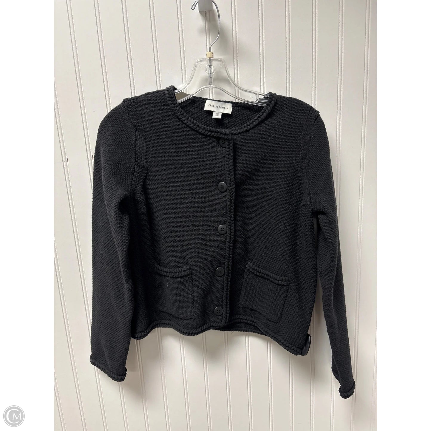 Jacket Other By Free Assembly In Black, Size: Xs