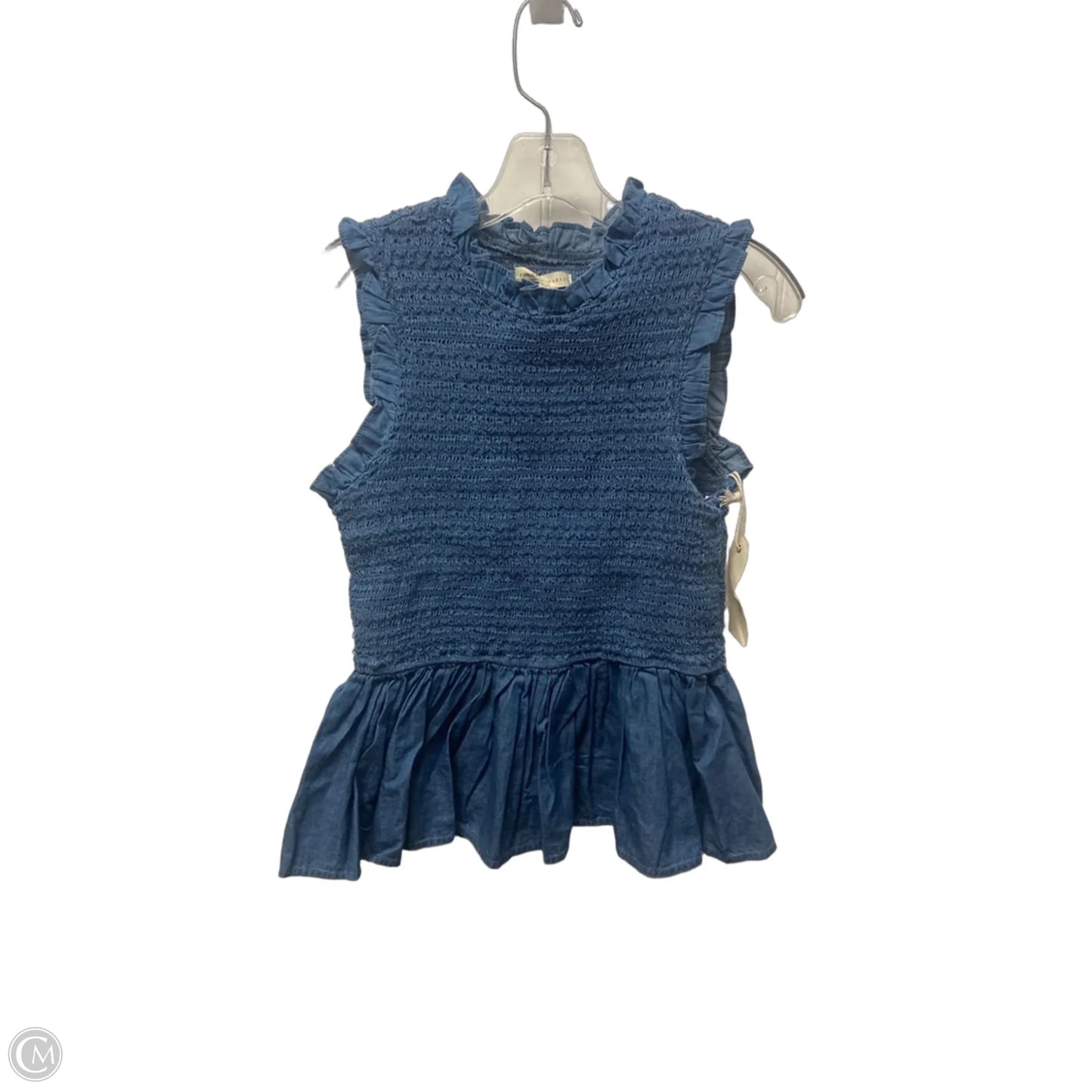 Top Short Sleeve By Clothes Mentor In Blue, Size: S