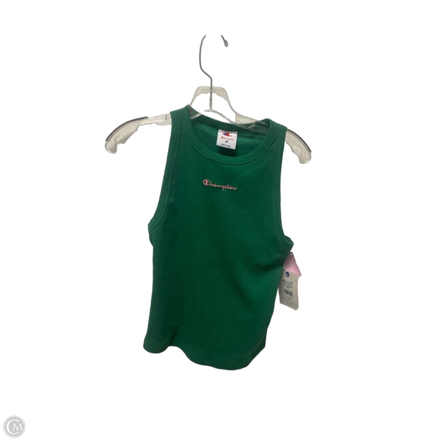 Athletic Tank Top By Champion In Green, Size: M