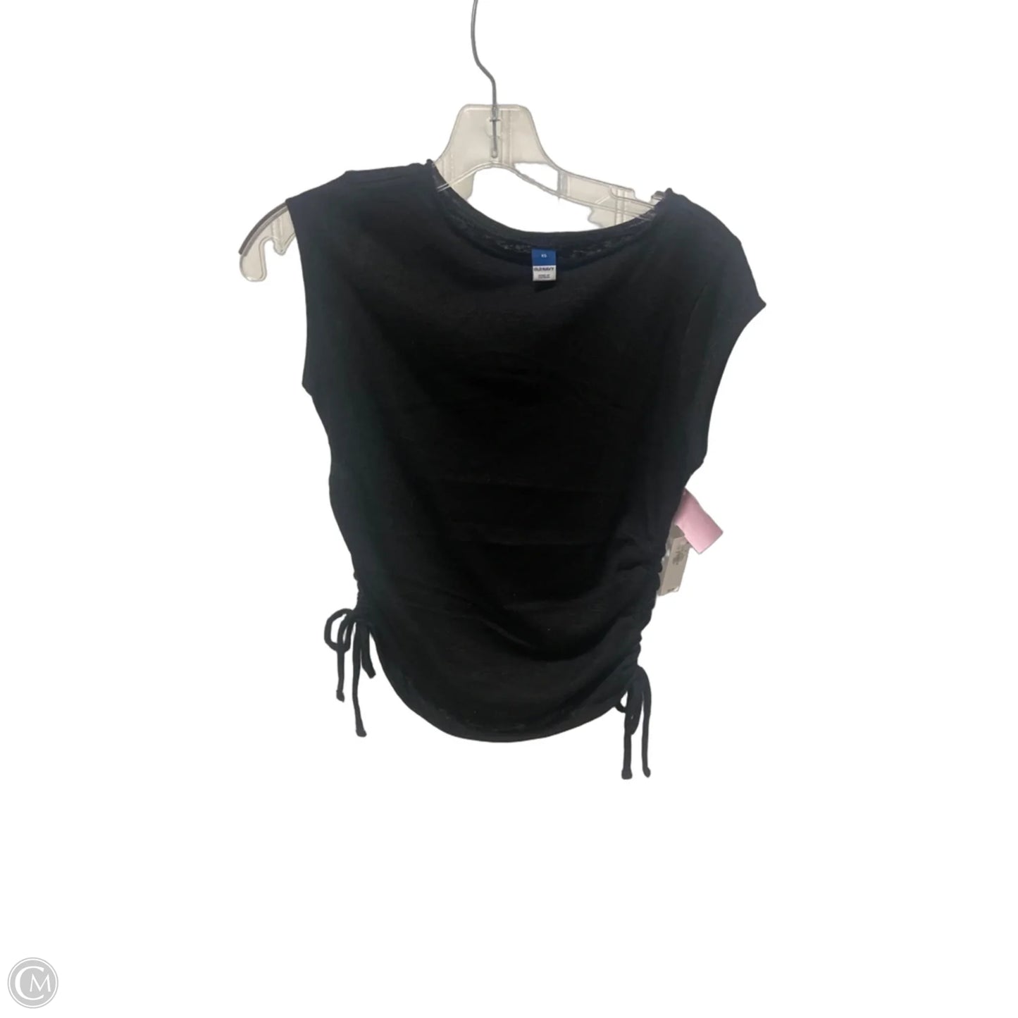 Top Short Sleeve By Old Navy In Black, Size: Xs