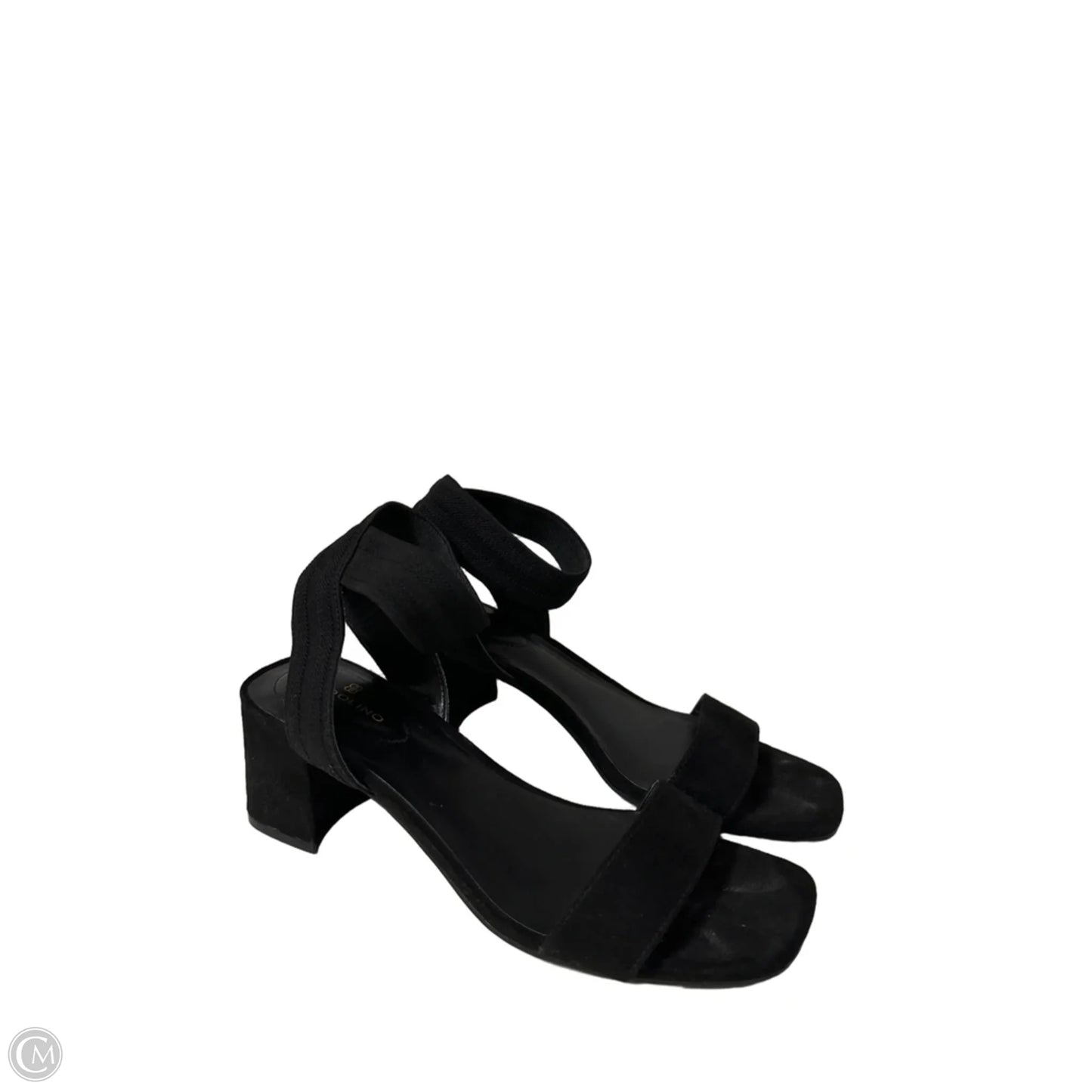 Sandals Heels Block By Bandolino In Black, Size: 7.5