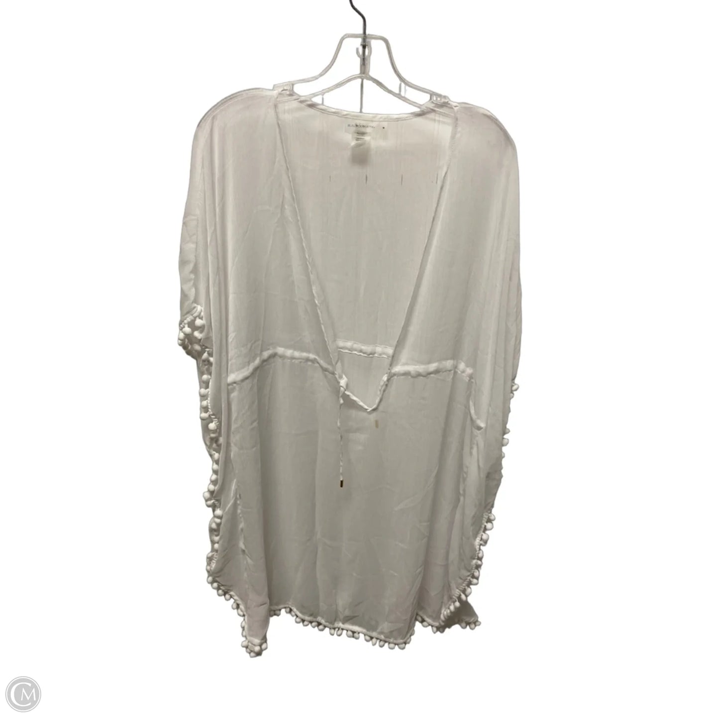 Swimwear Cover-up By Bleu In White, Size: M