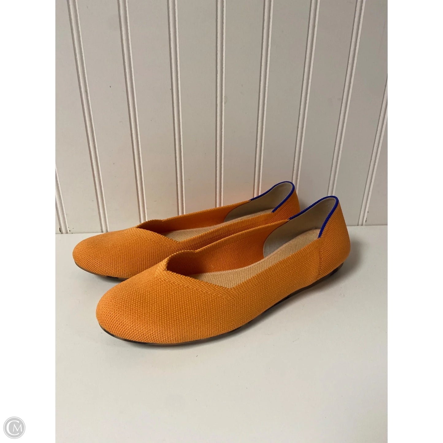 Shoes Flats By Rothys In Orange, Size: 9.5