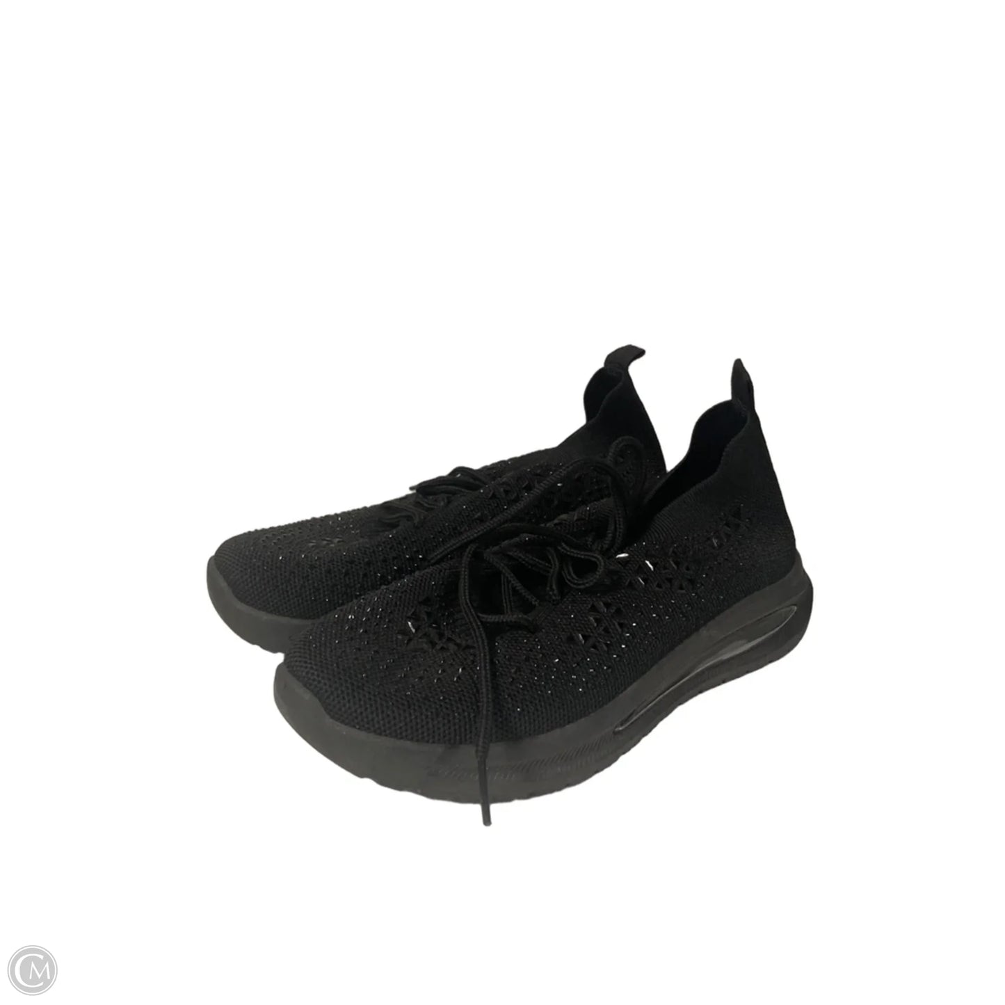 Shoes Sneakers By Clothes Mentor In Black, Size: 7