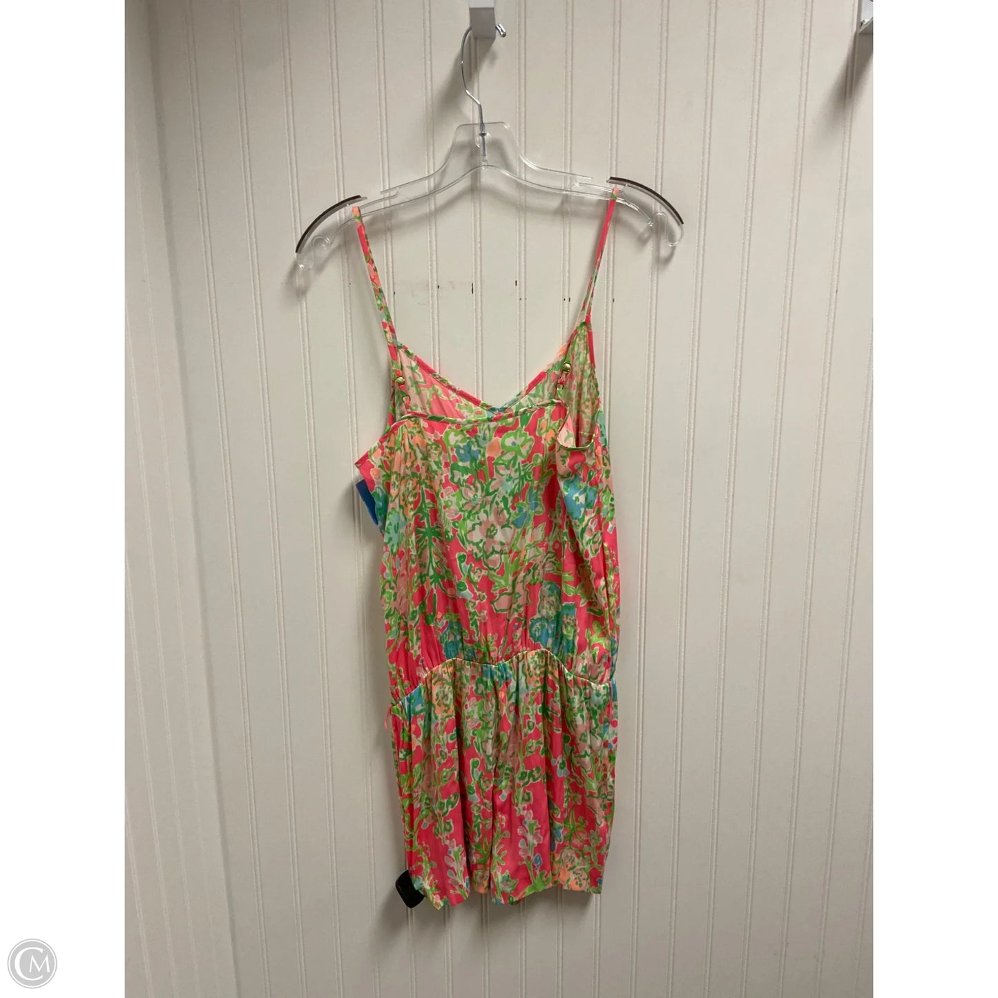 Romper Designer By Lilly Pulitzer In Pink, Size: S