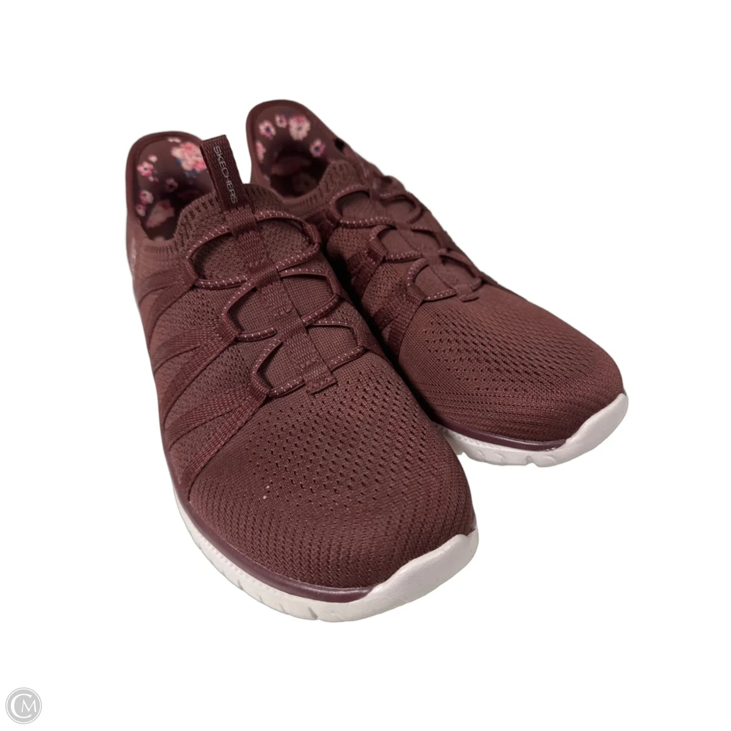 Shoes Athletic By Skechers In Blue, Size: 7.5