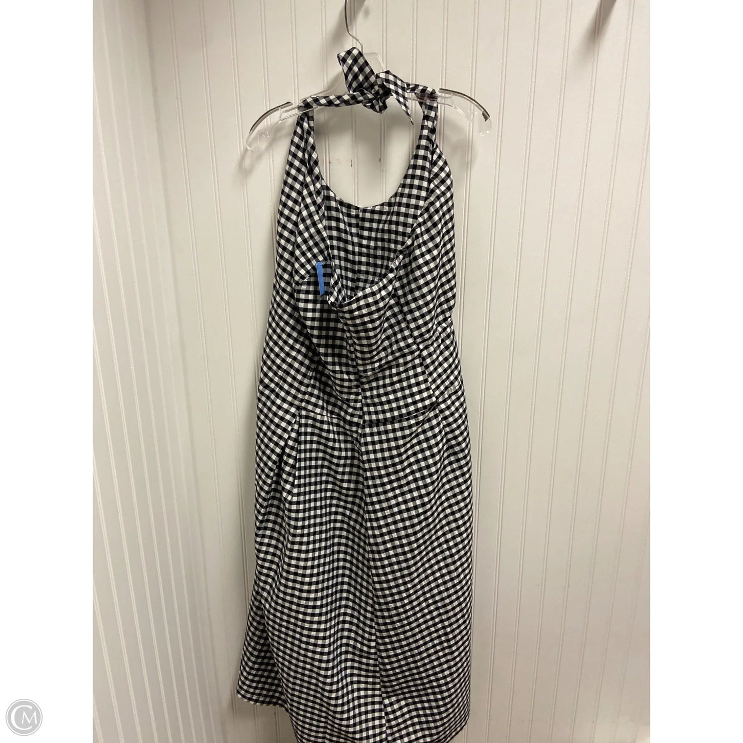Dress Casual Midi By Anthropologie In Black & White, Size: 1x