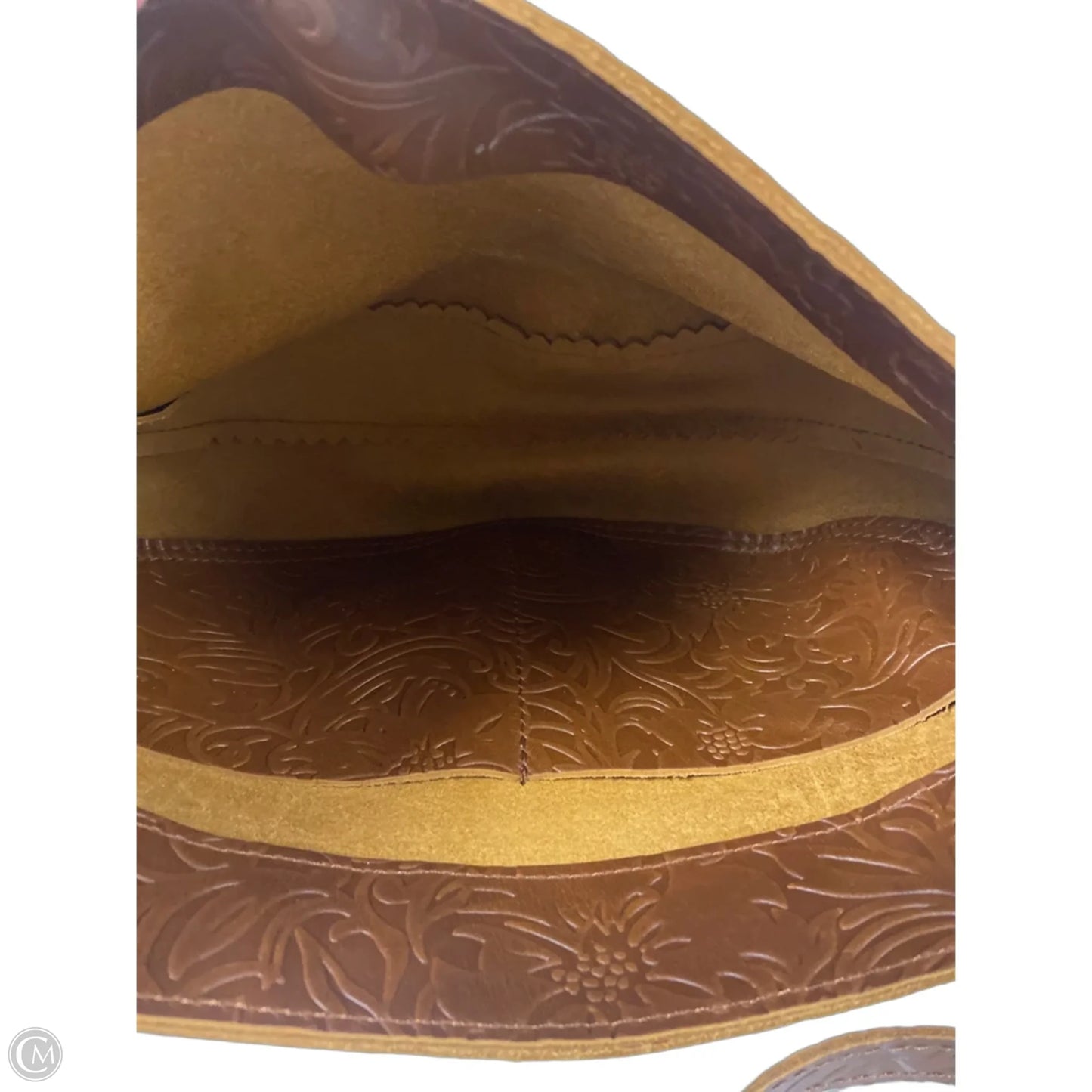 Handbag Leather By Portland Leather, Size: Large