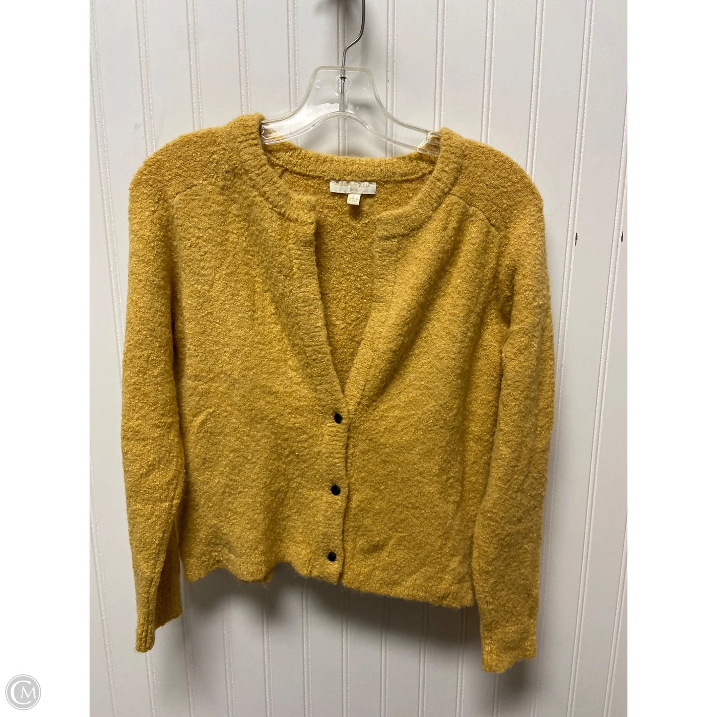 Cardigan By Chelsea And Violet In Yellow, Size: L