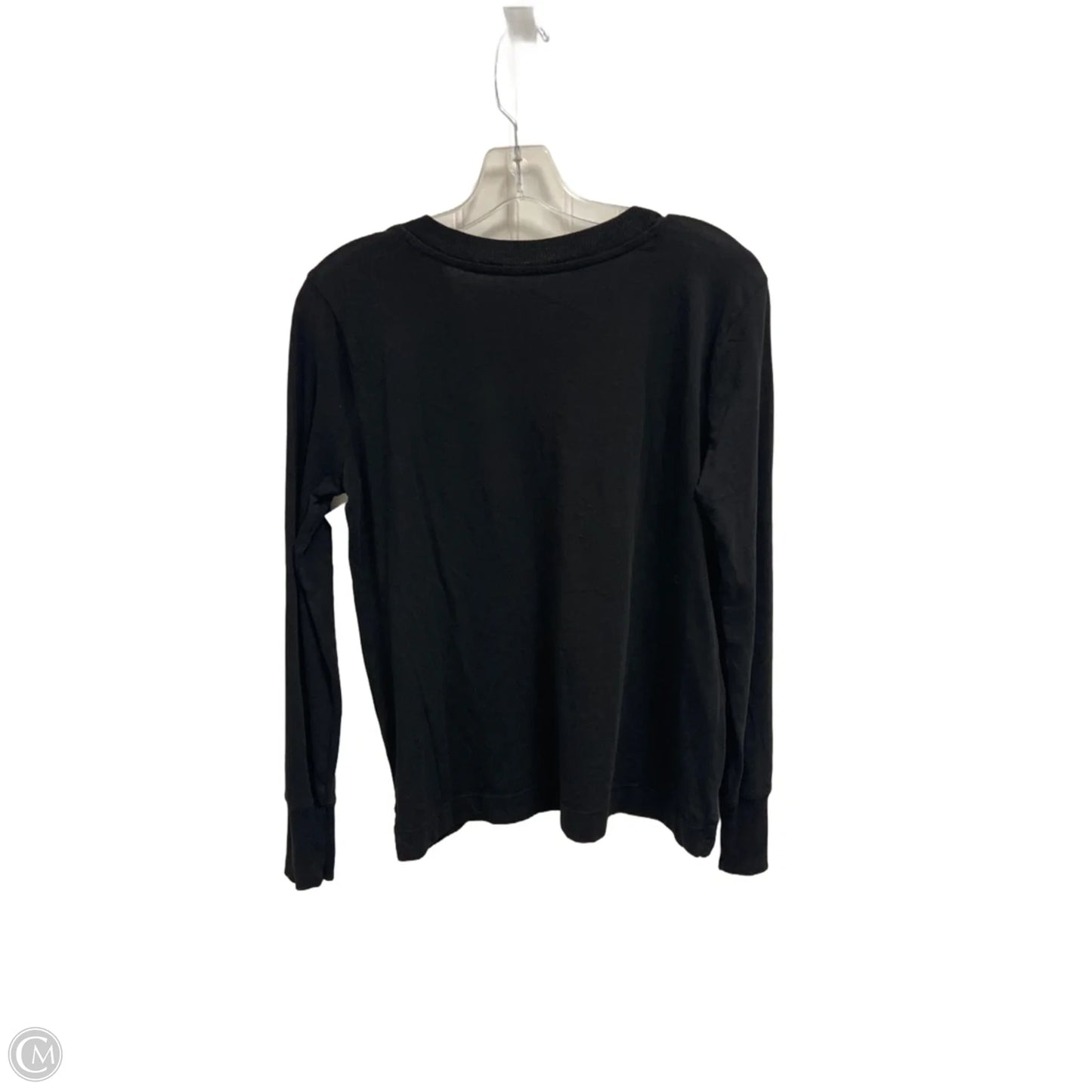 Top Long Sleeve By Lou And Grey In Black, Size: S