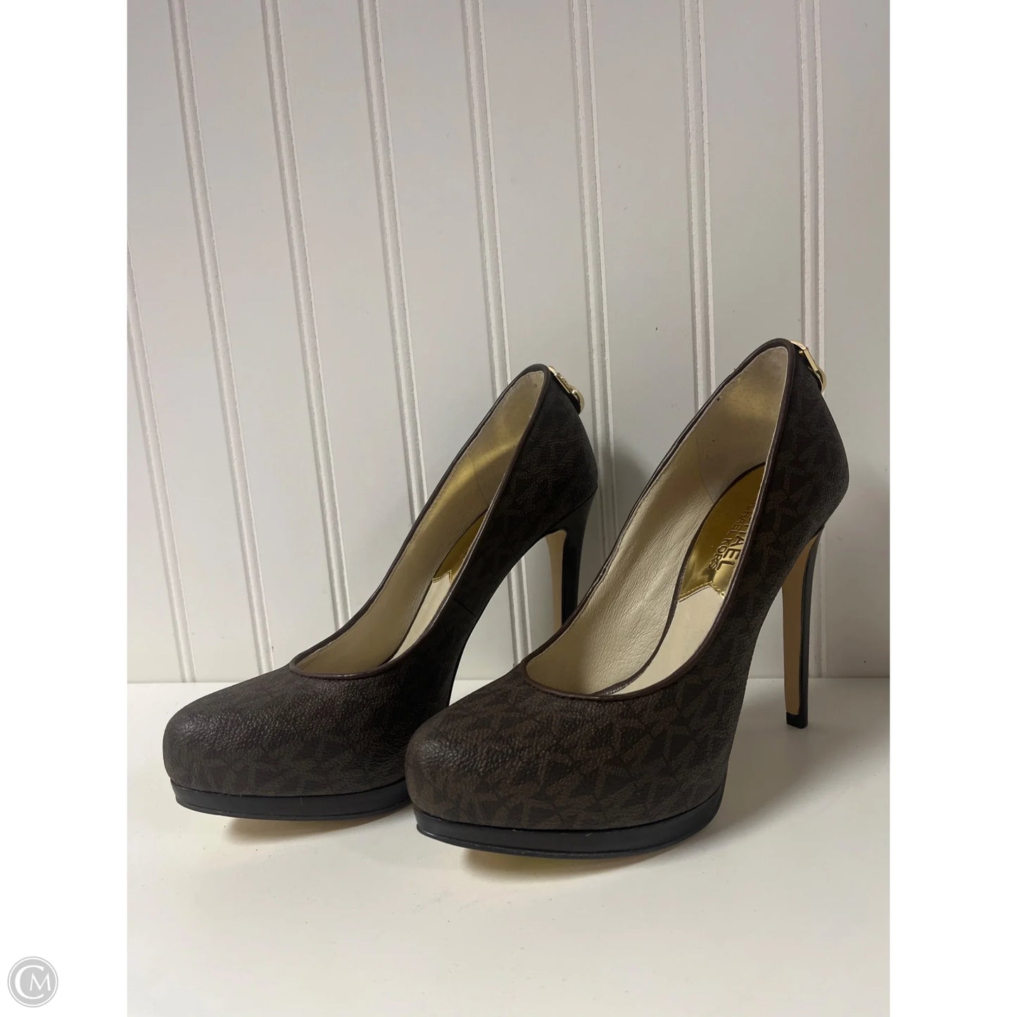Shoes Heels Stiletto By Michael By Michael Kors In Brown, Size: 5