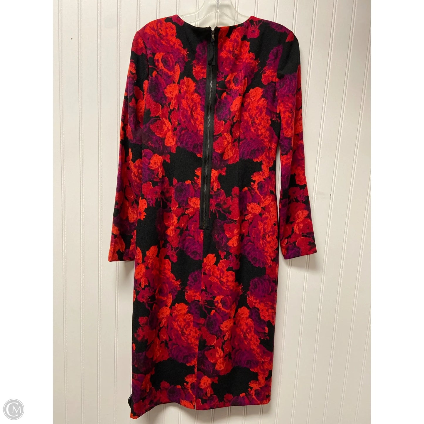 Dress Casual Midi By Maggy London In Red, Size: S