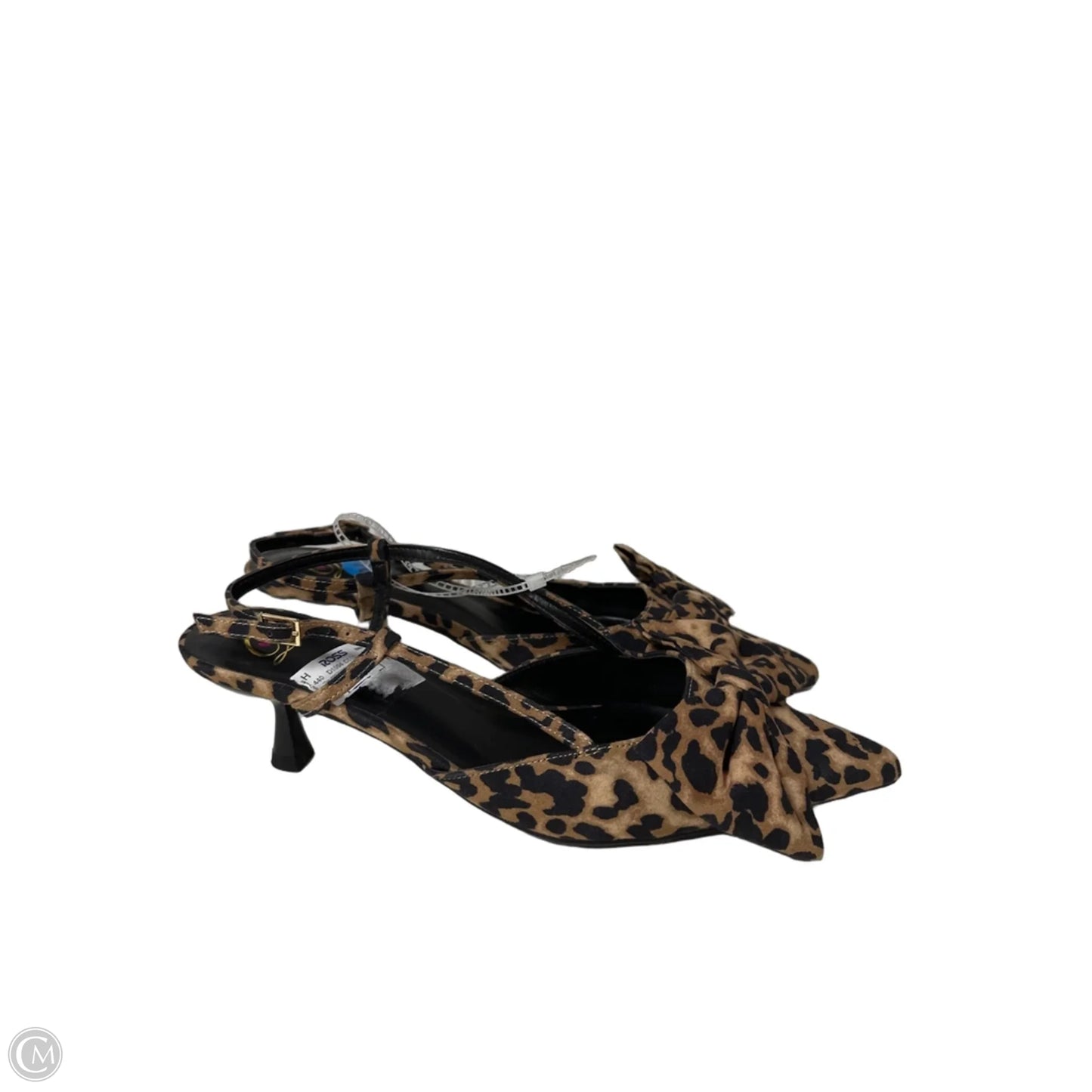 Shoes Heels Kitten By Clothes Mentor In Animal Print, Size: 10