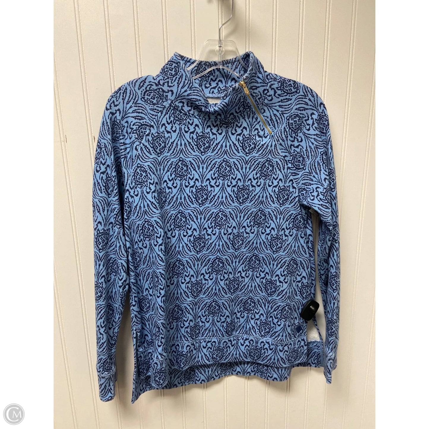 Sweatshirt Designer By Lilly Pulitzer In Blue, Size: S