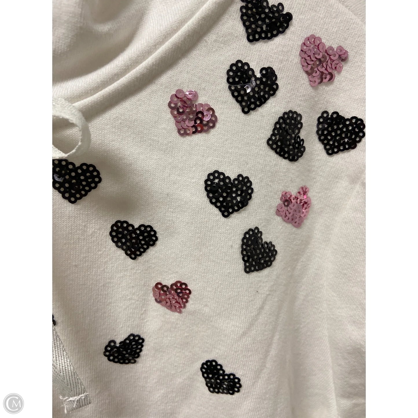 Sweatshirt Hoodie By Charter Club In White, Size: Xl