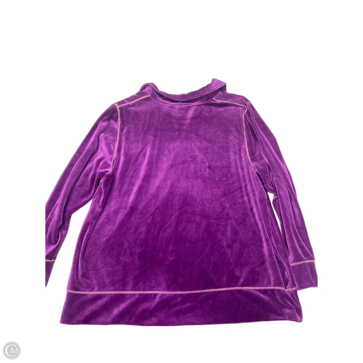 Jacket Other By Liz And Me In Purple, Size: 2x