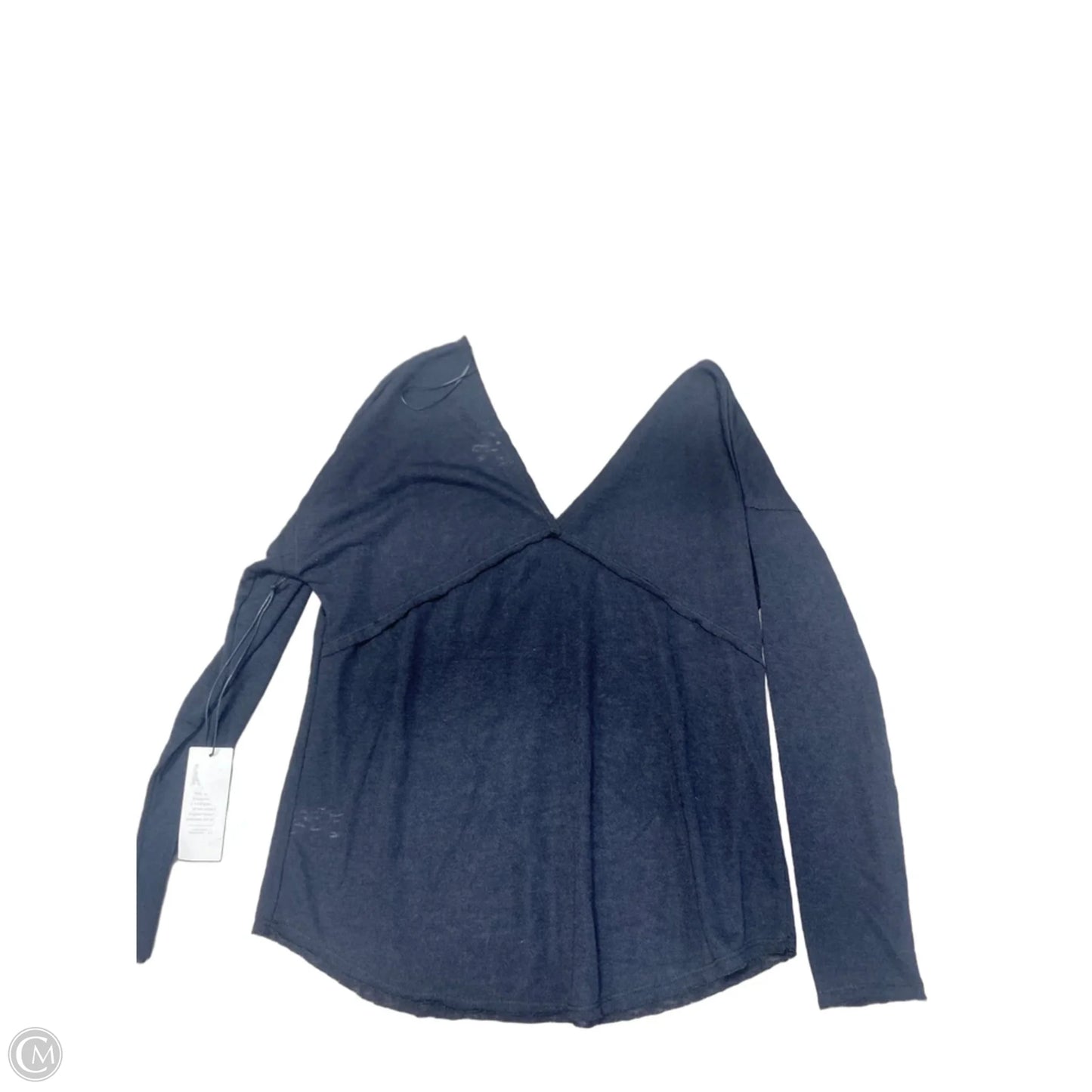 Top Long Sleeve By Treasure And Bond In Black, Size: M